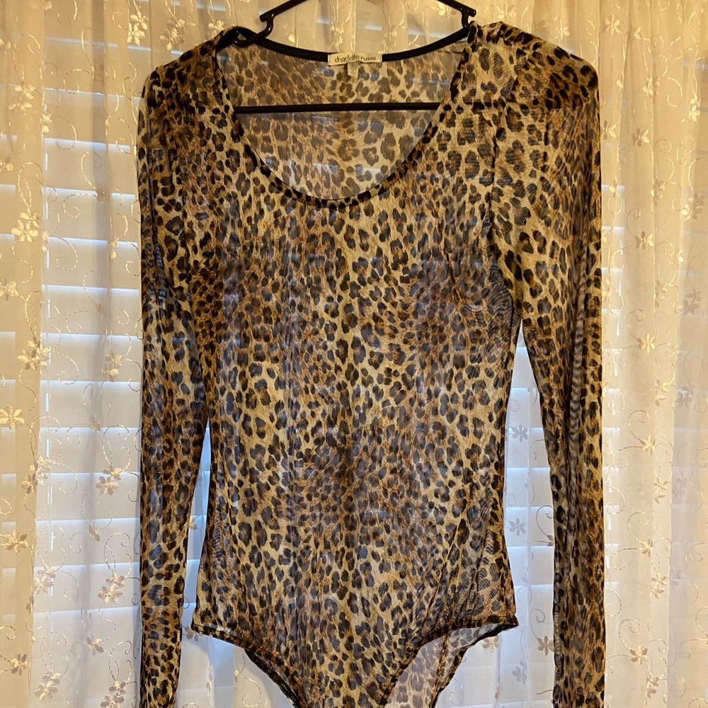 Cheetah leopard body suit